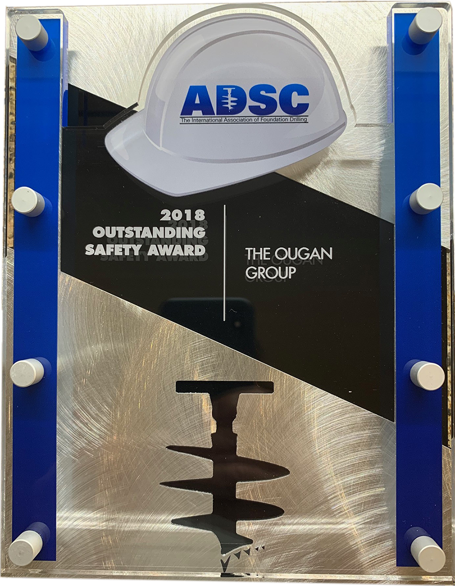 喜获殊荣|欧感集团荣获2018年国际桩工协会（ADSC）杰出安全奖